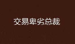 卑劣的交易在线观看,揭秘黑暗交易背后的惊心动魄故事
