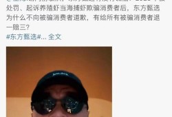 王海爆料东方甄选的新闻,直播带货乱象引发行业关注